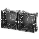 CAIXAS DE JUNÇÃO L74.5*W70*H42MM IP30 PRETO