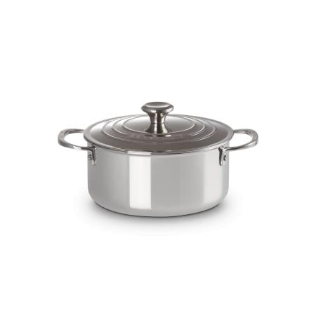 LE CREUSET - CAÇAROLA BAIXA PLUS 3-PLY C/ TAMPA 20 96602120000000