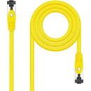 CABLE DE RED RJ45 SSTP NANOCABLE 10.20.2000-L25-Y CAT.8.1 25CM AM