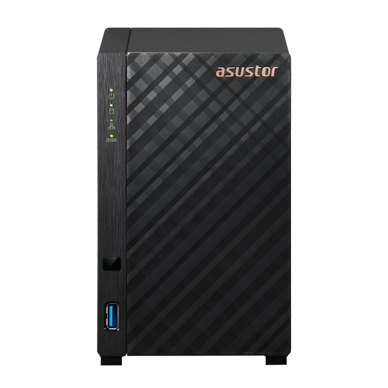 ASUSTOR DRIVESTOR 2 (AS1102TL), 2 BAY NAS, REALTEK RTD1296, QUAD-