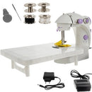 MINI MÁQUINA DE COSTURA BRANCA