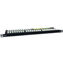 PATCH PANEL PHASAK PU 4811 24 PUERTOS CAT.6A ALTURA 0.5U
