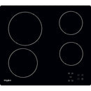 Whirlpool AKT 8090/NE placa Preto Embutido Cerâmica 4 zona(s)