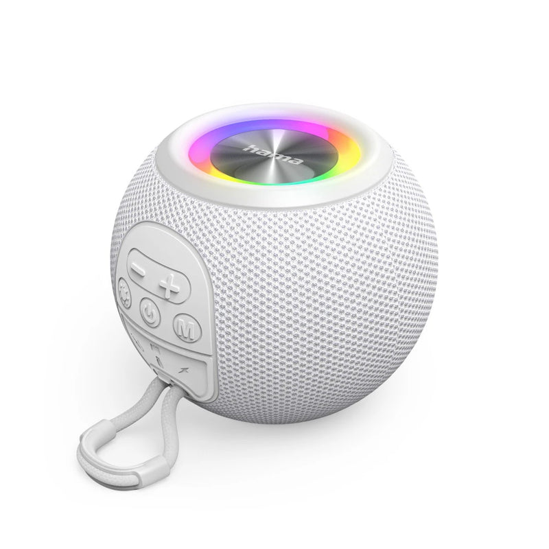 COLUNA HAMA "BALL SHAPE SPEAKER" BLUETOOTH LOUDSPEAKER, 5 LIGHT M