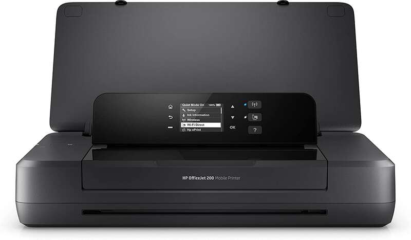 HP Officejet 200 Mobile Printer, Print, Front-facing USB printing