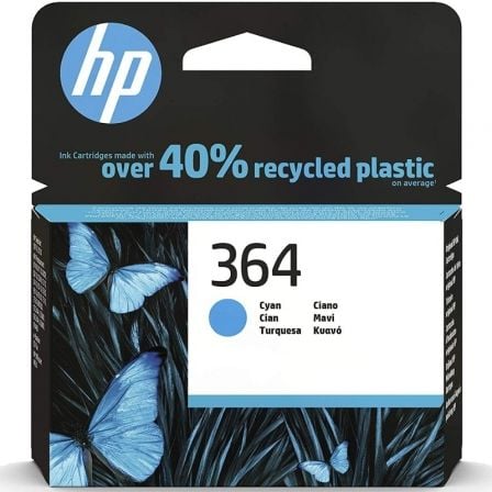 HP Tinteiro Original 364 Ciano