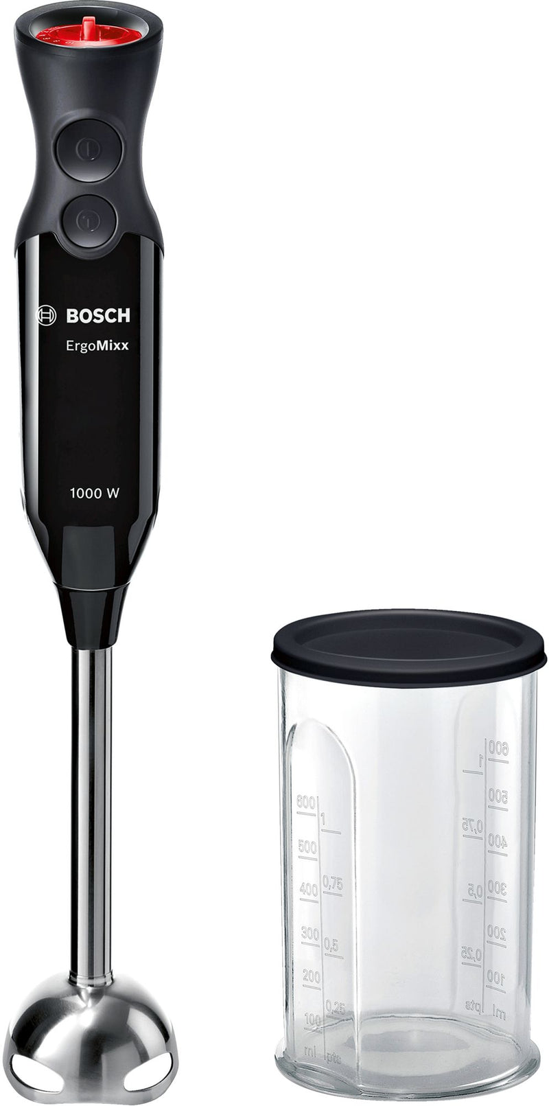 Bosch MS6CB6110 liquidificador 0,6 l Varinha mágica 1000 W Preto