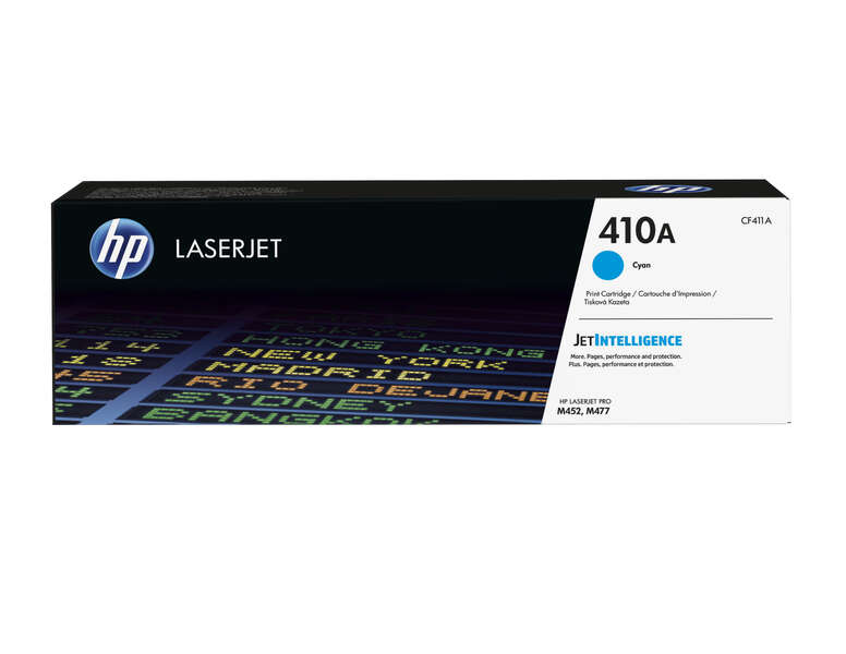 HP Toner LaserJet original 410A ciano