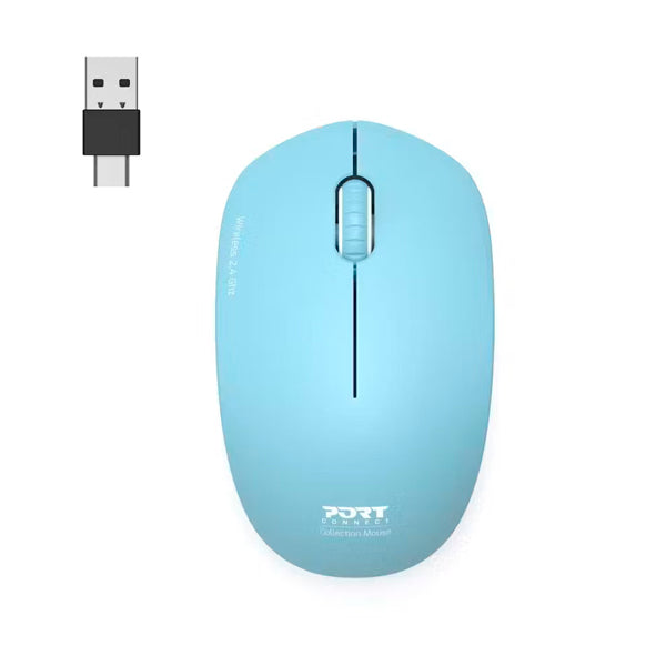 PORT RATO WIRELESS COLLECTION 1600DPI AZUR