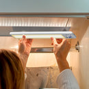 RÉGUA LED REGULÁVEL E RECARREGÁVEL COM SENSOR, MAGNÉTICA, 2,5 W,