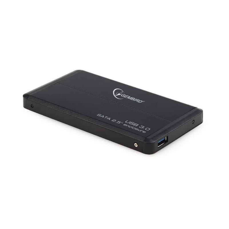 CAIXA EXTERNA HDD GEMBIRD 2.5 SATA USB 3.0 PRETA