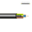 CABO ACRÍLICO 4X2,5MM PRETO EURO/M