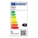 LÂMPADA INTELIGENTE E27 4.9W 1800-6500K ALPINA
