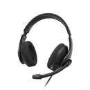AURICULAR HAMA 00139935 HS-USB 300 V2 PRETO