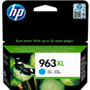 TINTEIRO HP 963XL HIGH YIELD CYAN ORIGINAL INK CARTRIDGE