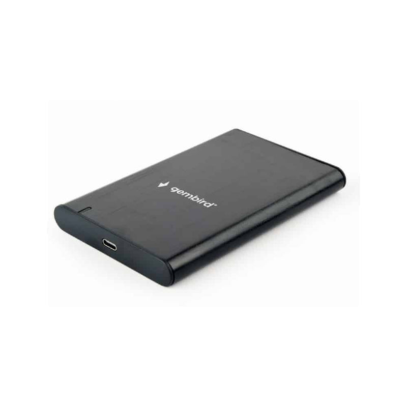 CAIXA EXTERNA HDD GEMBIRD 2.5 SATA PARA TYPE-C PRETA