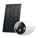 SOLAR-POWERED SECURITY CAMERA KIT - 2K QHD (2560X1440), 2.4 GHZ,