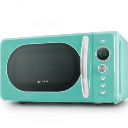 MICROONDAS GRUNKEL VINTAGE MW-20AZUL 700W CAPACIDAD 20L VERDE