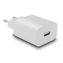 METRONIC CHARGER 1 USB-A 1 A AC BRANCO