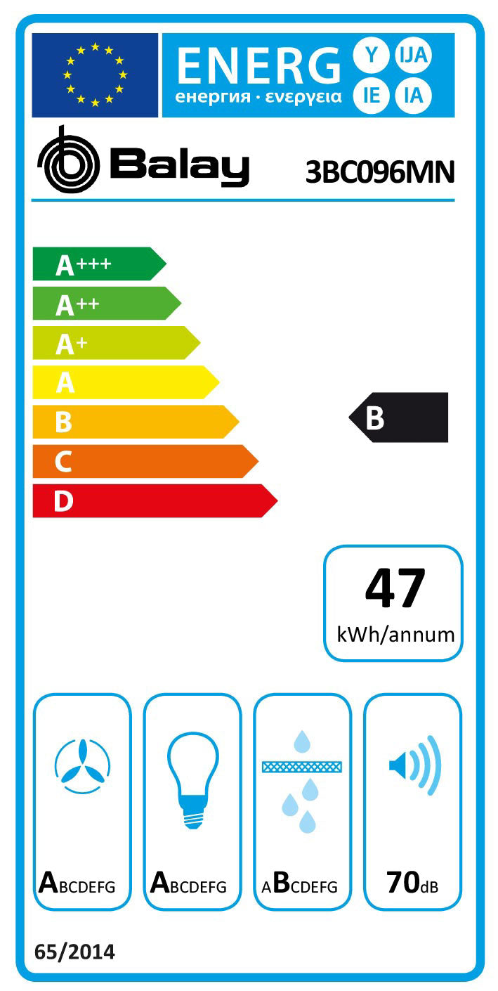 CAMP. BALAY 3BC096MN 90CM 619M3/H NEGRO