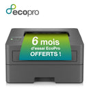 IMPRESORA LÁSER MONOCROMO BROTHER HL-L2400DWE WIFI DÚPLEX NEGRA