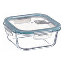 RECIPIENTE DE ALIMENTOS QUADRADA HERMÉTICA DE BOROSILICATO DE 800