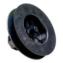 POLIA PLÁSTICA SPIGOT PR21 PRETO PARA ROLAMENTO DE CORREIA DE 18