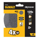 PACK DE 5 LIXAS DE MALHA Ø125MM GRÃO: 120 PARA LIXADORAS ROTOORBI