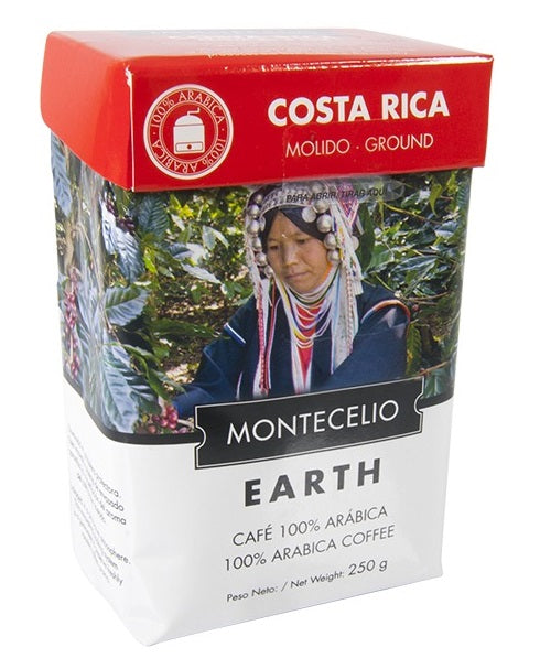 CAFE EN GRANO MONTECELIO COSTARICA 100% ARABI.250G