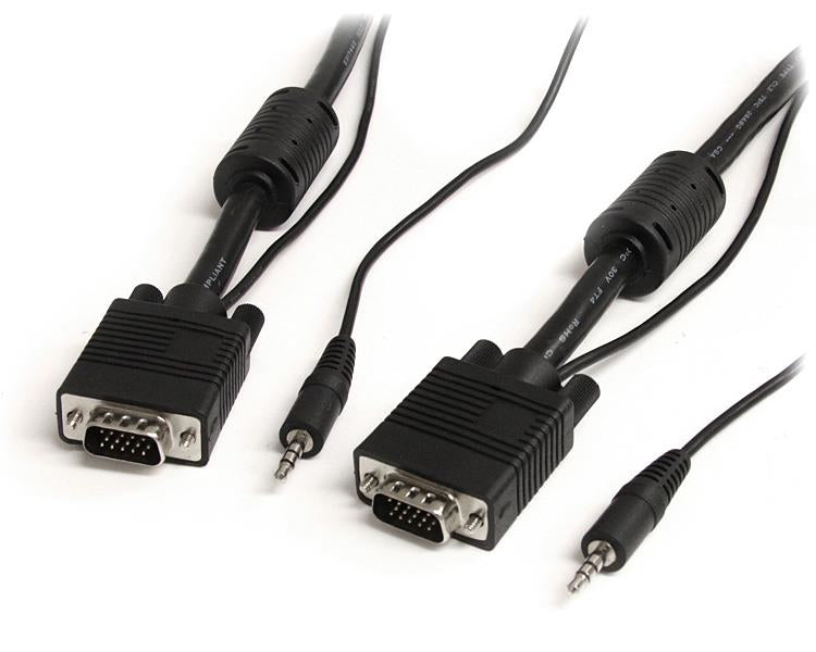 StarTech.com VGA, 3.5mm - VGA, 3.5mm, 5m VGA (D-Sub) + 3.5mm Pret