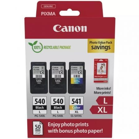 Canon 5224B015 tinteiro 3 unidade(s) Original Preto, Ciano, Magen