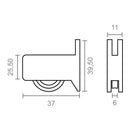 BLÍSTER ROLAMENTO CO-22 RD08 BL EDM