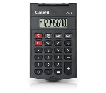 Canon AS-8 calculadora Pocket Cinzento