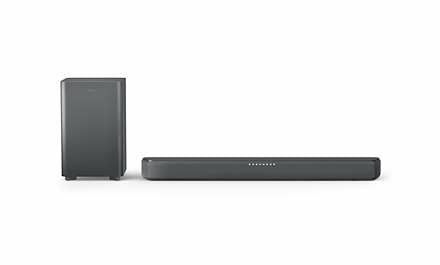 Philips TAB5309/10 coluna soundbar Cinzento 2.1 canais 120 W