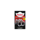 KIT 6 GANCHOS ´´S´´ LONARDO CROMADOS 6,5CM METALTEX