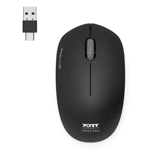 PORT RATO WIRELESS COLLECTION 1600DPI BLACK