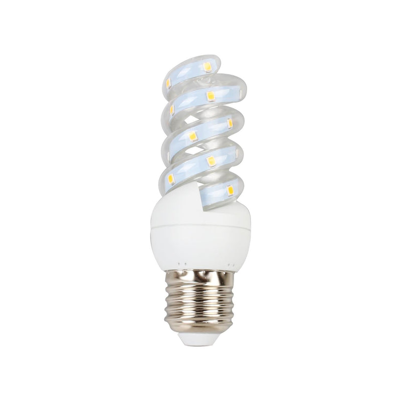 LED E27 4.9W TUBO EM ESPIRAL