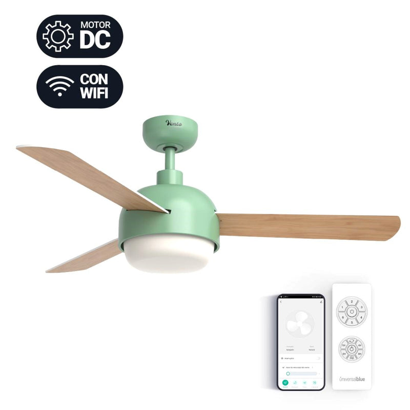 VENTILADOR TECHO U.BLUE VENTO6048T DC 122CM WIFI T