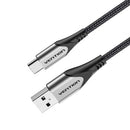 CABO USB 2.0 TIPO-C VENTION CODHF USB MACHO - USB TIPO-C MACHO 1M