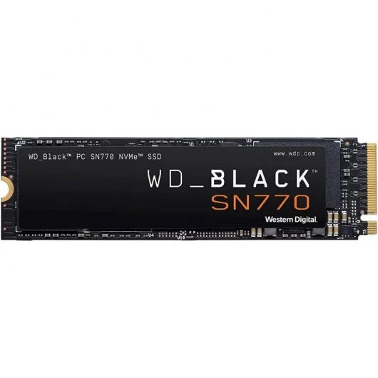 SSD M.2 PCIE 4.0 NVME WD 1TB BLACK SN770 -5150R4900W-740K800K IOP