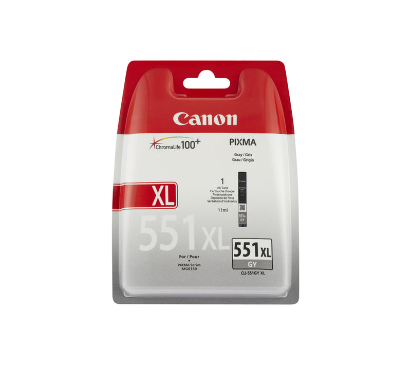 Canon CLI-551XL GY w/sec tinteiro 1 unidade(s) Original Rendiment