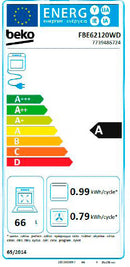 FOGÃO BEKO FBE62120WD BRANCO GAS NATURAL