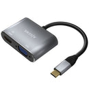 AISENS A109-0627 adaptador de cabo de vídeo 0,15 m USB Type-C HDM