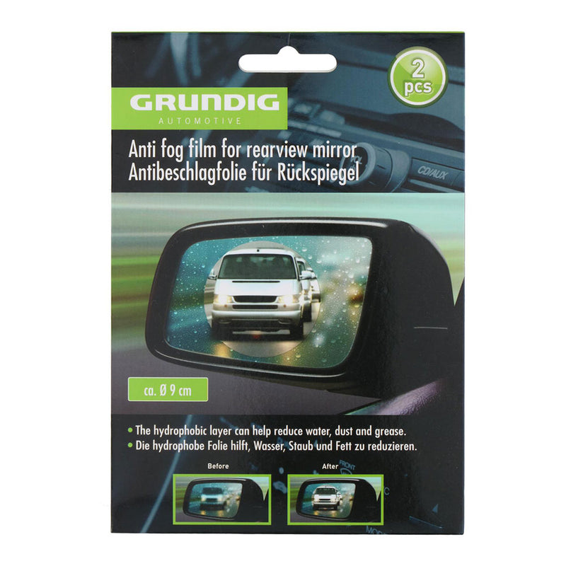 PELÍCULA ANTICHUVA PARA RETROVISOR Ø9CM GRUNDIG