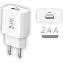 CARREGADOR TECH ONE TECH TEC2904 1XUSB 2.4A BRANCO