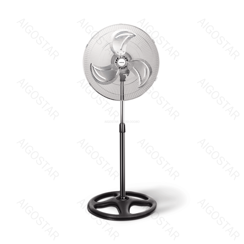 VENTILADOR DE PÉ DE METAL, 18 POLEGADAS, 3 LÂMINAS, 3 VELOCIDADES