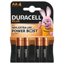 PILA DURACELL ALCALINA PLUS PBA AAA LR03 K4 1 BL