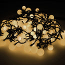GRINALDA ´´CHERRY´´ BRANCO QUENTE 120 LEDS COM TRÊS MEDIDAS DIF