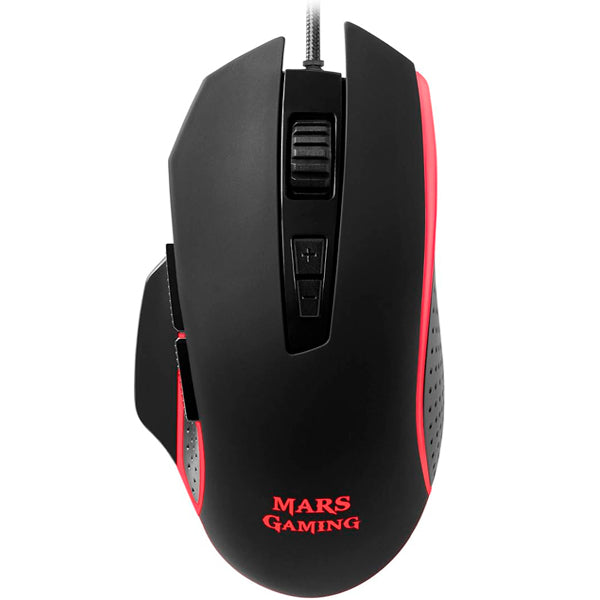 RATO MARS GAMING 4800 DPI, RGB, SOFTWARE, EXTENDED BASE, 8 BUTTON