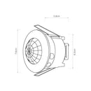 DETECTOR MOVIMENTO ENCASTRAR 360° EDM